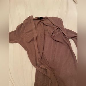 Long express cardigan